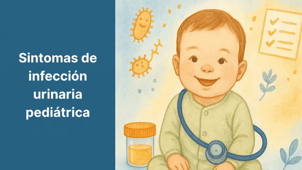 sintomas de infección urinaria pediátrica